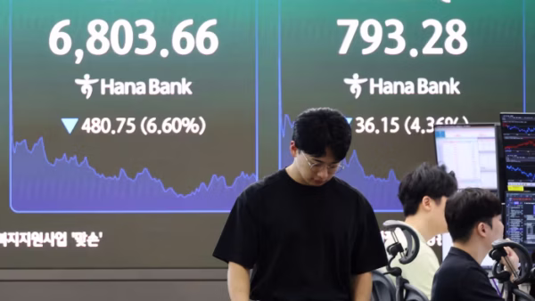 South Korean “Ant” Investors Rush Back to Wall Street as KOSPI Market Crashes